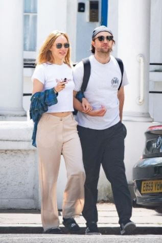 Victoria Pattinson's Brother, Robert Pattinson with his girlfriend, Suki Waterhouse.